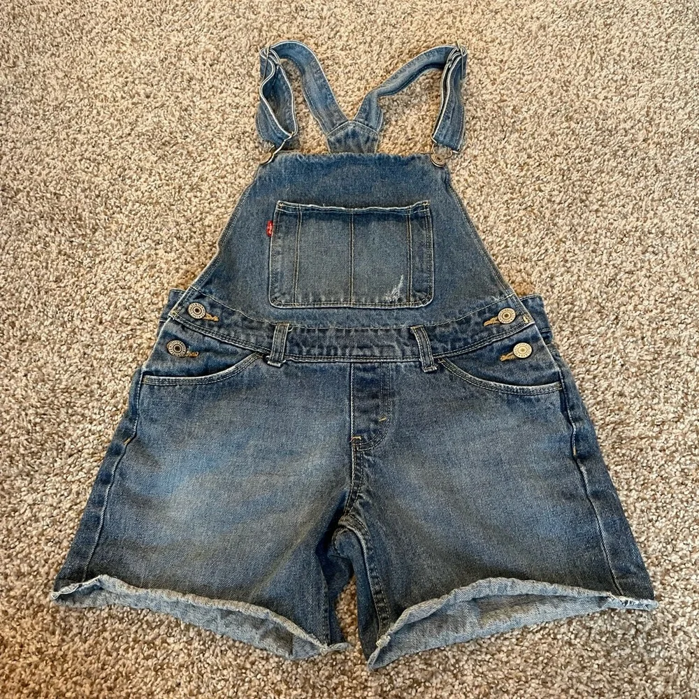 Levi’s Big Girls Denim Shortall‎ 14 Reg